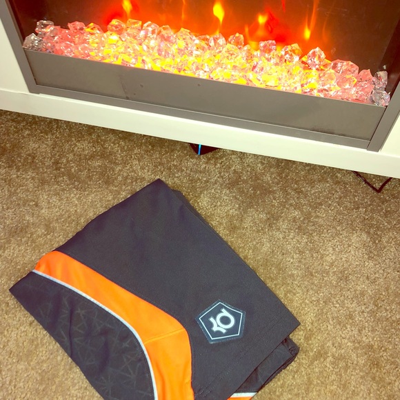 🔥🚹Lg Nike KD BBall Shorts,Blue/Orange, FLAWLESS! - Picture 8 of 8